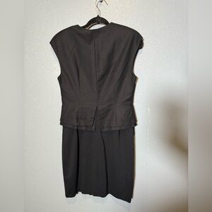 NWT Ted Baker‎ Structured Zip Peplum Dress- 3